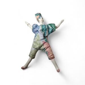 Vtg 1993 Hot Mamas Poupee By Isabelle Porceline Doll Handmade In France Signed